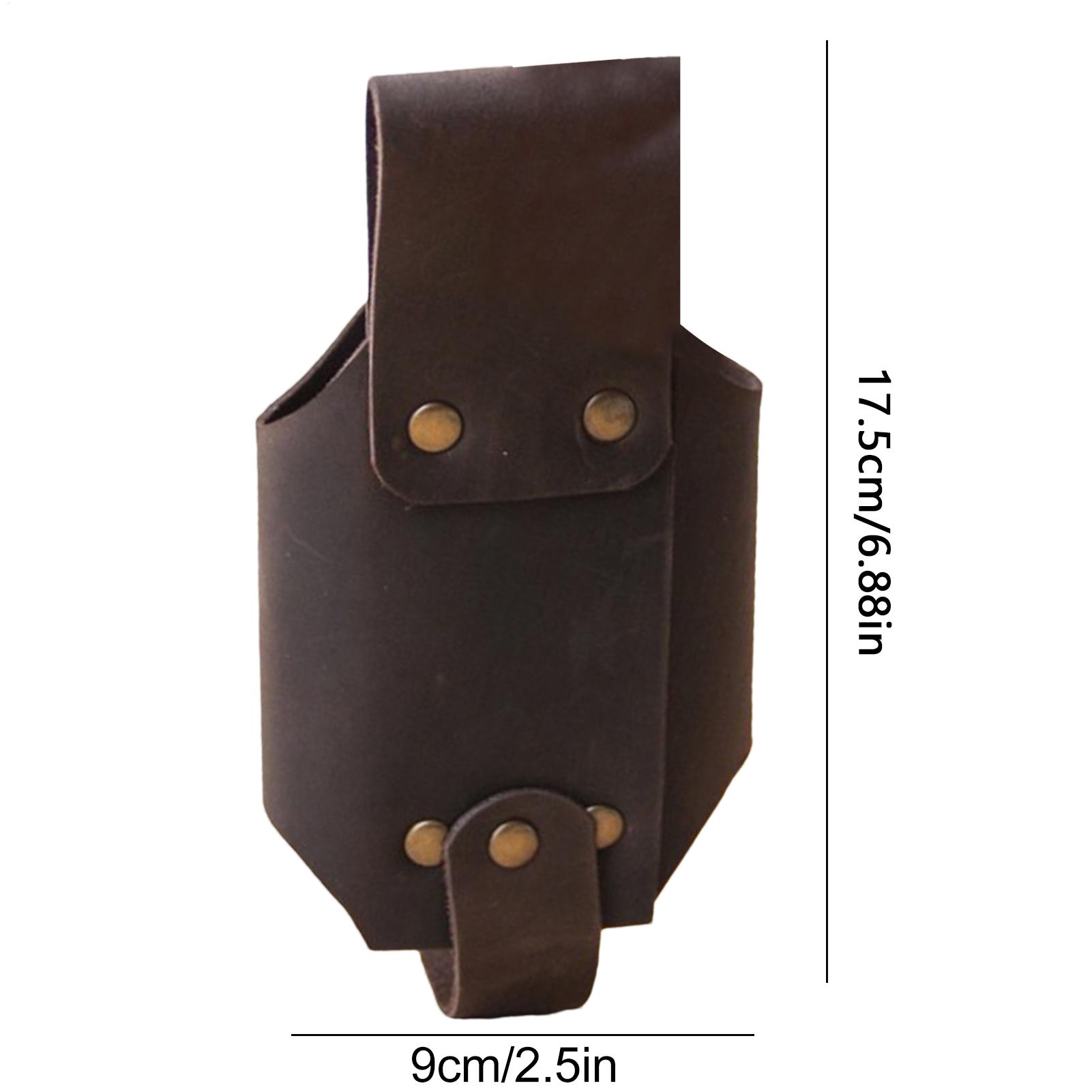 PU Leather Beer Bottle Waist C - Hydration Pack Outdoor recension och pris