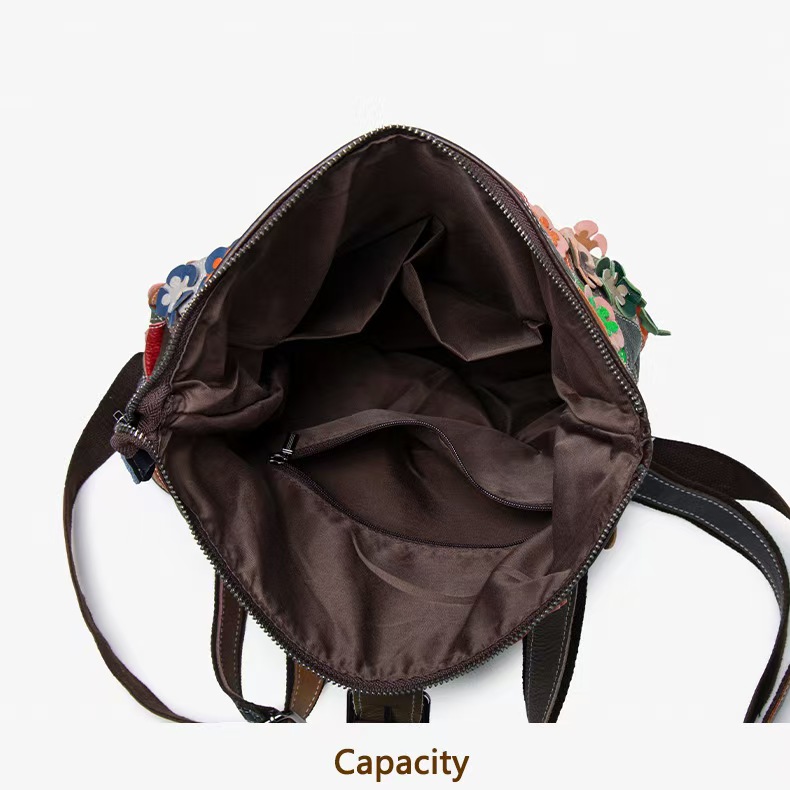Vintage Women Genuine Leather  - Leather Backpack Vintage recension och pris