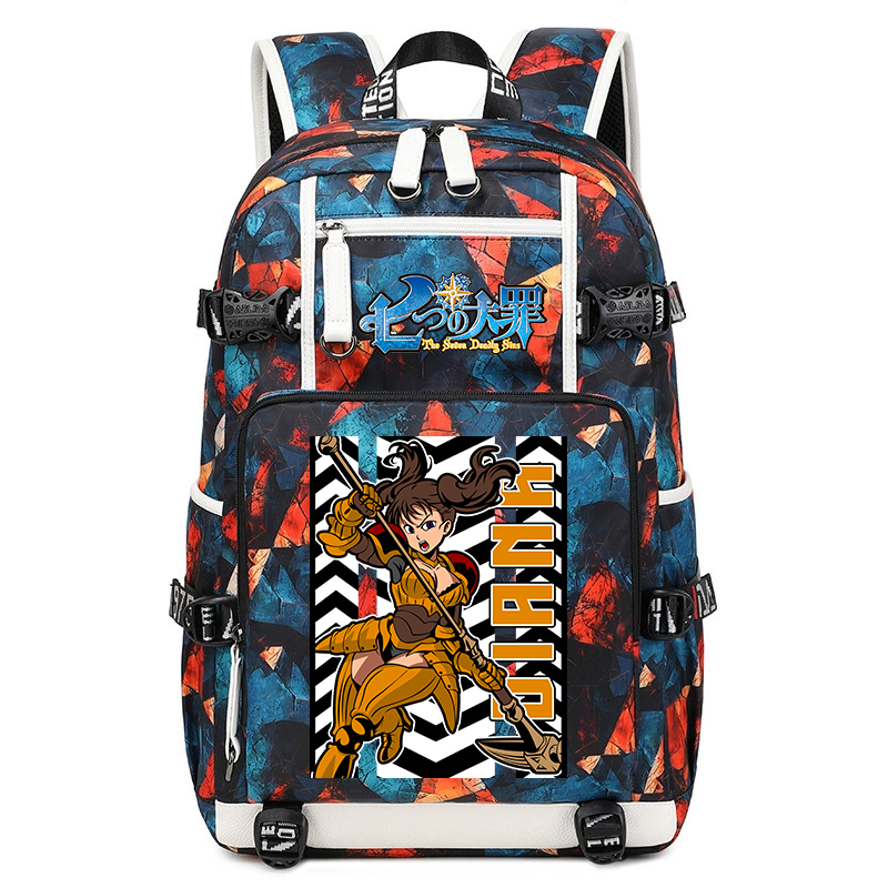 The Seven Deadly Sins Anime Pr - School Backpack Teen recension och pris