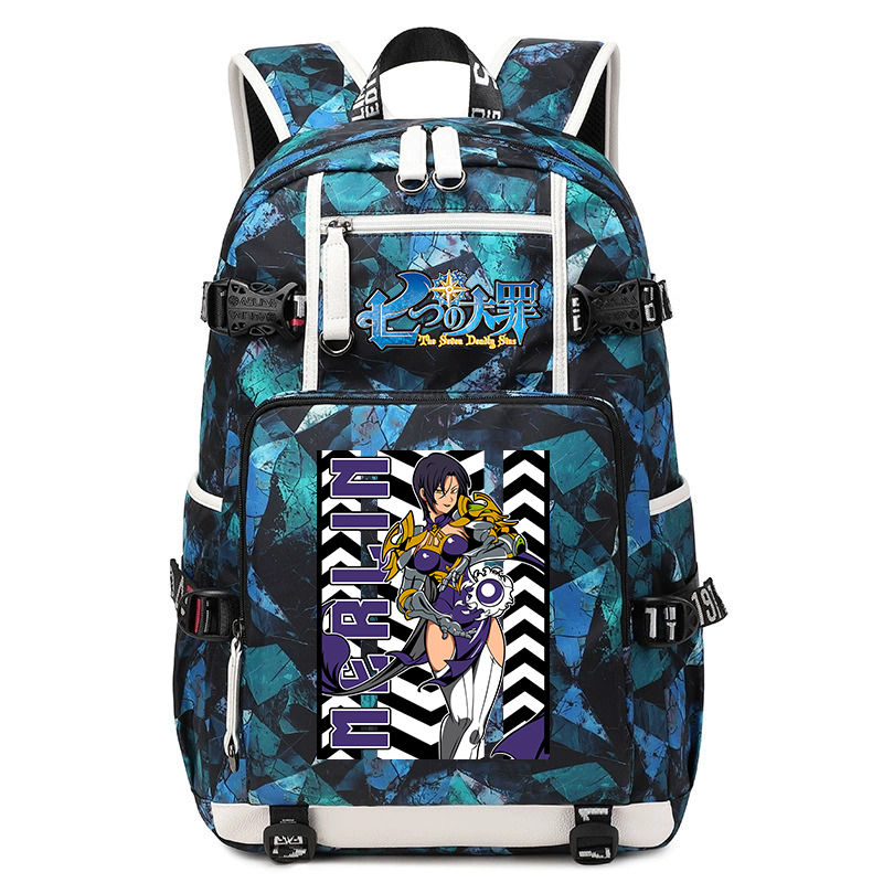 The Seven Deadly Sins Anime Pr - School Backpack Teen recension och pris