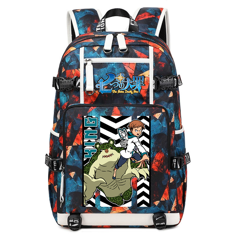 The Seven Deadly Sins Anime Pr - School Backpack Teen recension och pris